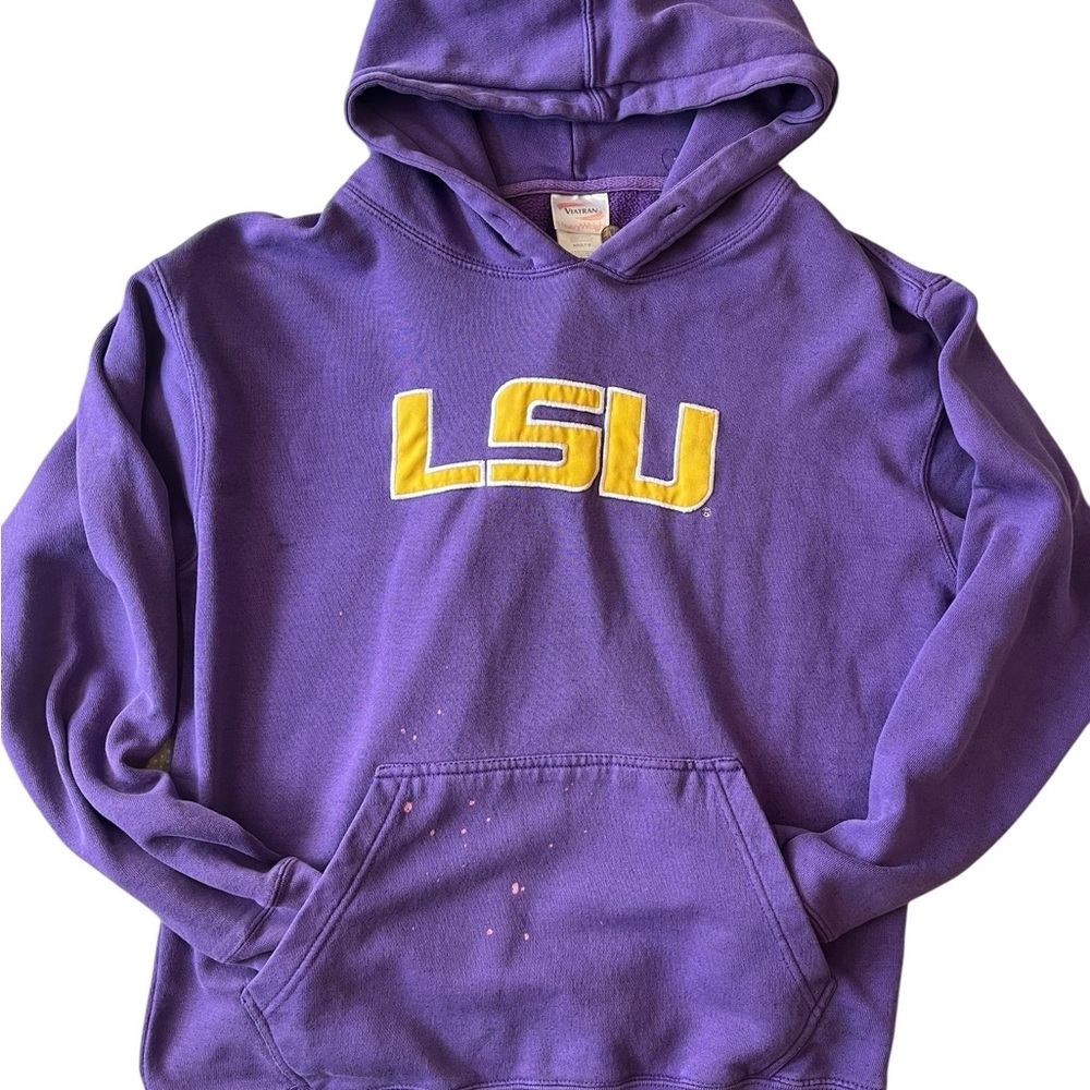 Purple LSU Hoodie